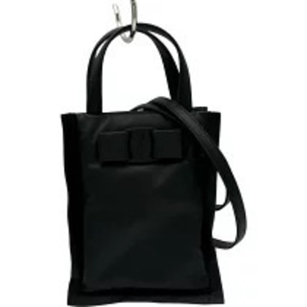 Salvatore Ferragamo Viva Bag Black Leather Shoulder